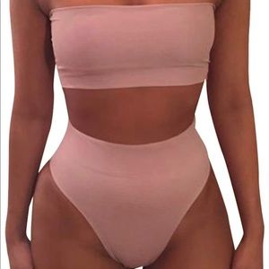 Pink Queen High Waist Bikini Bathing suit